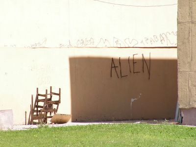 Alien waz here
Ehk siis hoopiski Ulme :)
Võtmesõnad: Koolimaja
