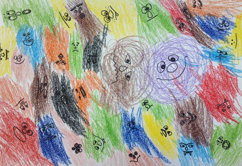 Marcus-Sten joonistas, millisena tema näeb tondi kasarmute elanikke:)
Tondi põhikooli Tuisu osakond
