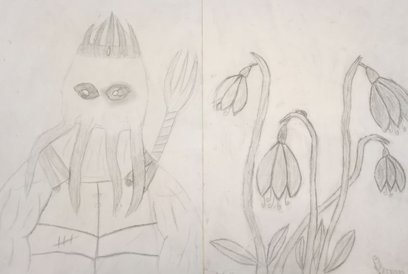 Rakveres, Viikingite külas märkas Marko üht viikingit, kes märkas omakorda lille.
Nurme Kool
